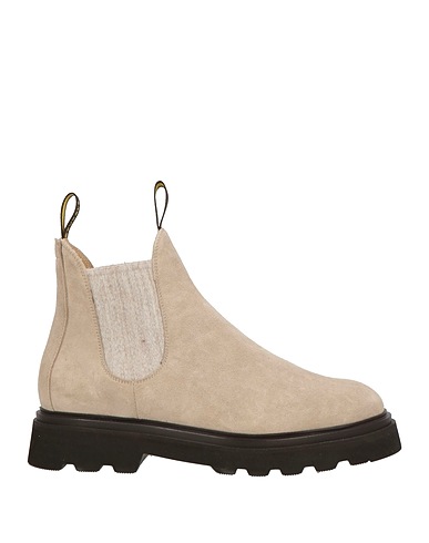 DOUCAL'S Ankle boot Beige Leather