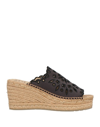 PEDRO GARCÍA Espadrilles Black Viscose