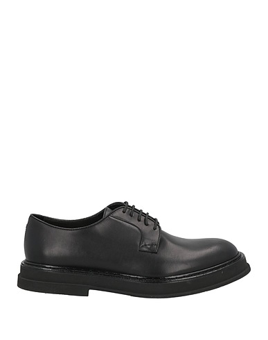 DOUCAL'S Laced shoes Black Leather