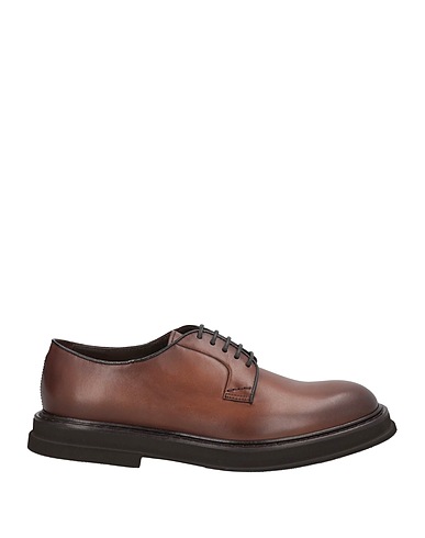 DOUCAL'S Laced shoes Brown Leather