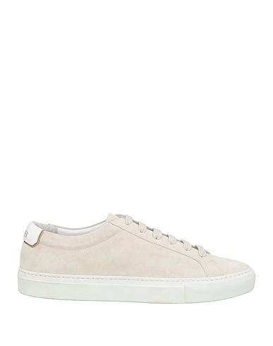 MOORER Sneakers Light grey Leather