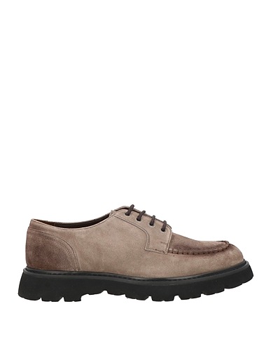 DOUCAL'S Laced shoes Grey Leather