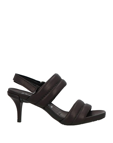 PEDRO GARCÍA Sandals Black Leather