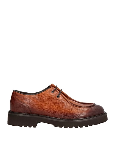 DOUCAL'S Laced shoes Camel Leather
