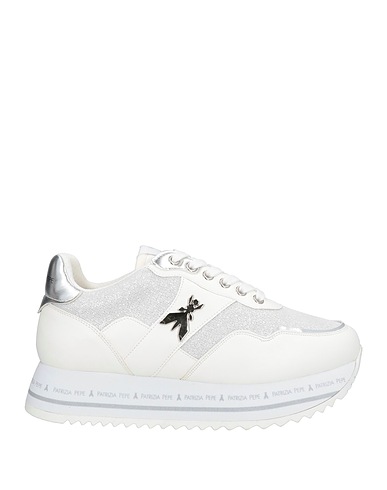 PATRIZIA PEPE Sneakers White Textile fibers