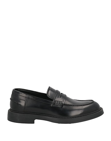 DOUCAL'S Loafers Black Leather