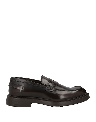 DOUCAL'S Loafers Chocolate brown Leather