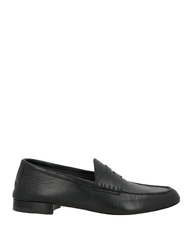 CANALI Loafers Black Leather