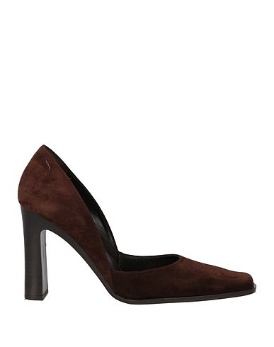 THE ROW Court Dark brown Leather