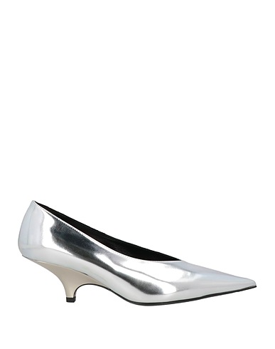 TOTEME Pump Silver Leather