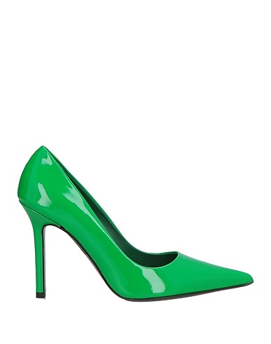 EDDY DANIELE Pumps Grün Leder