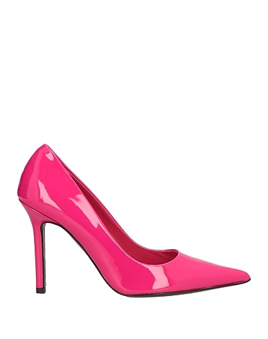 EDDY DANIELE Décolleté Magenta Pelle