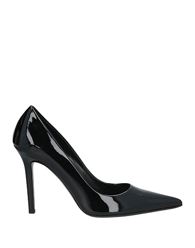 EDDY DANIELE Pumps Schwarz Leder