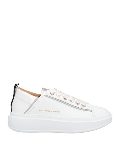 ALEXANDER SMITH Sneakers White Textile fibres