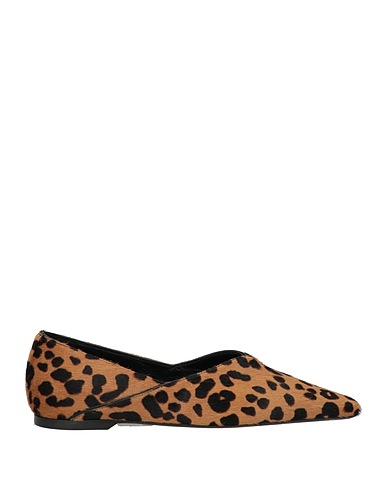 TOTEME Ballet flats Camel Leather