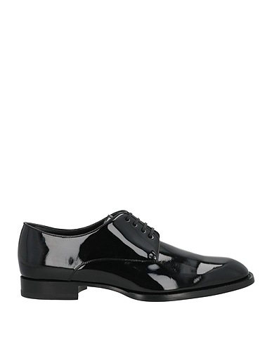 CELINE Chaussures à lacets Noir Cuir
