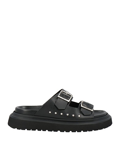 JOHN RICHMOND Sandals Black Calfskin