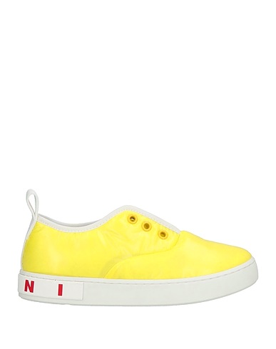 MARNI Sneakers Yellow Textile fibers