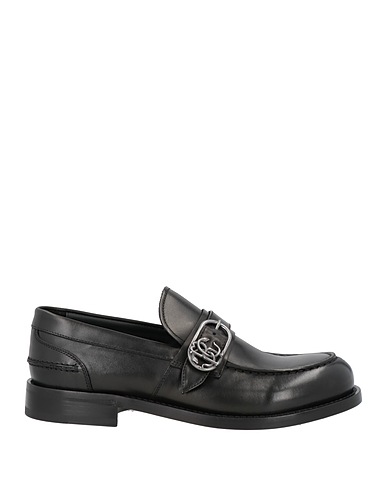 ROBERTO CAVALLI Loafers Black Leather