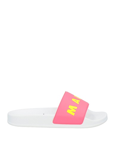 MARNI Sandals Coral Textile fibers