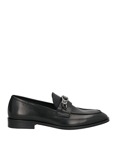ROBERTO CAVALLI Loafers Black Leather