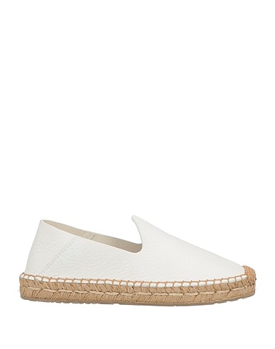 PEDRO GARCÍA Espadrilles White Cow leather