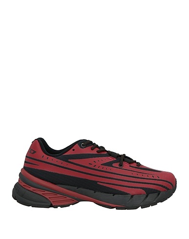 DIESEL Sneakers Burgundy Textile fibers