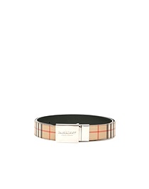 BURBERRY - Leather belt