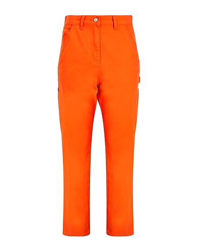 8 by YOOX Jeans ORGANIC COTTON DENIM WORKER CARGO PANTS
 Orange 100% Organische Baumwolle