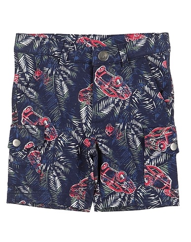 MINIBANDA by SARABANDA Shorts & Bermuda Navy blue 100% Cotton