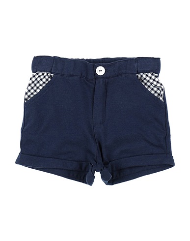 COCCODÉ Shorts & Bermuda Navy blue 91% Cotton, 9% Elastane