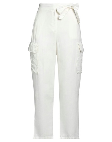 CARACTÈRE Casual trouser Ivory 100% Linen