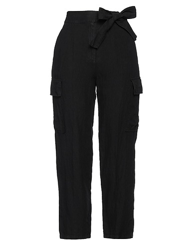 CARACTÈRE Pantalone Nero 100% Lino