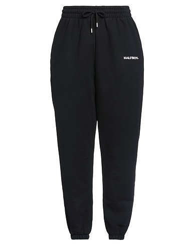 HALFBOY Casual trouser Black 100% Organic cotton