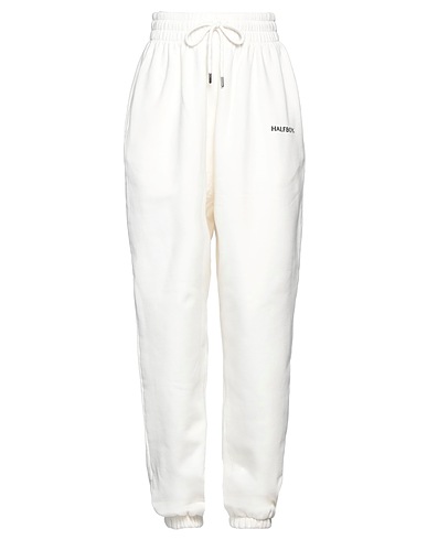HALFBOY Casual trouser Off white 100% Organic cotton