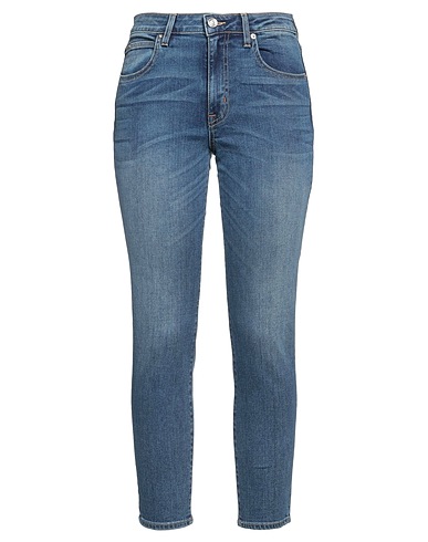 SLVRLAKE Denim trousers Blue 92% Cotton, 6% Elastomultiester, 2% Elastane