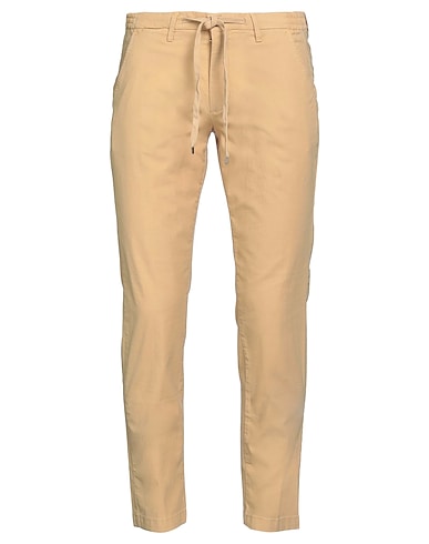 BRIGLIA 1949 Casual trouser GIALLO OCRA 98% Cotton, 2% Elastane