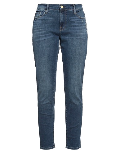 FRAME Denim pants Blue 93% Cotton, 6% Polyester, 1% Elastane