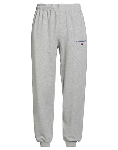 VETEMENTS Pantalone Grigio chiaro 80% Cotone, 20% Elastan