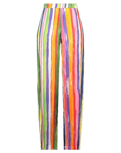 CARACTÈRE Casual pants Green 100% Viscose