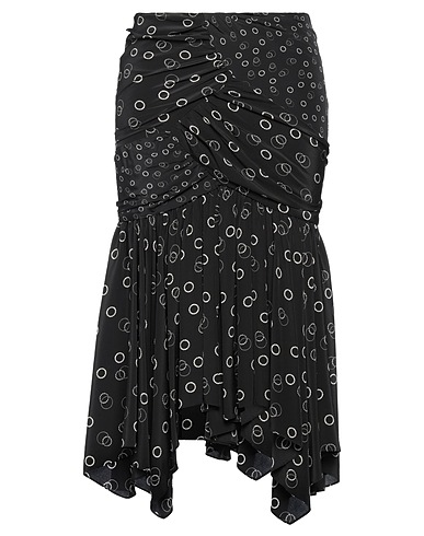 ISABEL MARANT Midi skirt Black 100% Silk