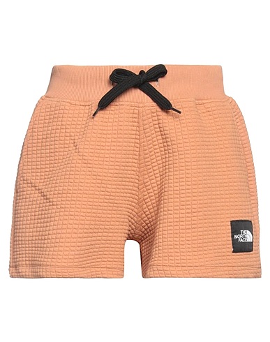 THE NORTH FACE Shorts & Bermuda Camel 66% Polyester, 33% Cotton, 1% Elastane