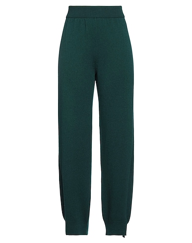 BARRIE Pantalone Verde scuro 100% Cachemire