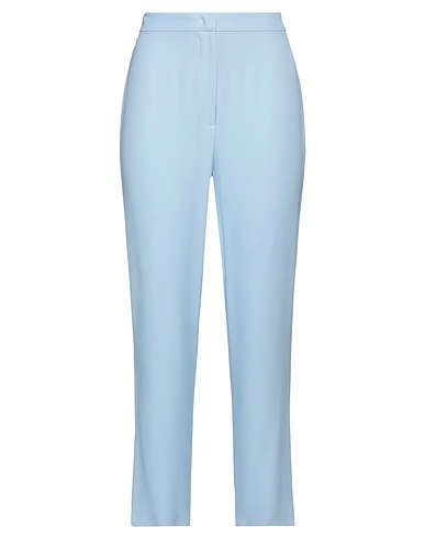 FEDERICA TOSI Pantalone Celeste 50% Acetato, 50% Viscosa