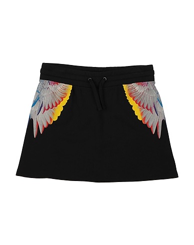 MARCELO BURLON 스커트 블랙 80% 코튼, 20% 폴리에스테르