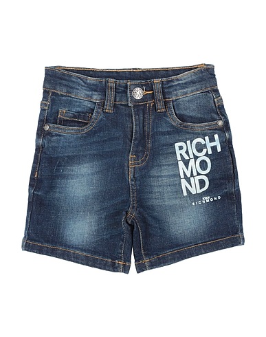 JOHN RICHMOND Denim pants Blue 98% Cotton, 2% Elastane