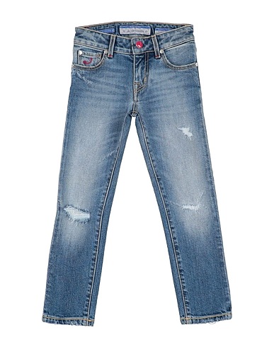 JACOB COHЁN Denim pants Blue 100% Cotton
