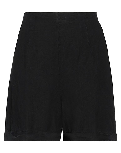 CARACTÈRE Shorts & Bermuda Nero 100% Lino