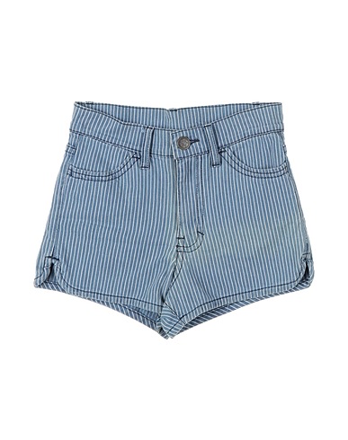 LOUIS LOUISE Shorts & Bermuda Blue 96% Cotton, 4% Elastane