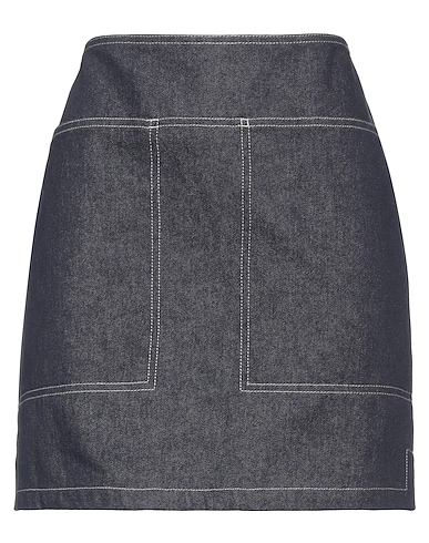 MAX MARA Denim skirt Blue 100% Cotton